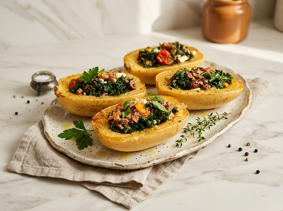Stuffed Spaghetti Squash